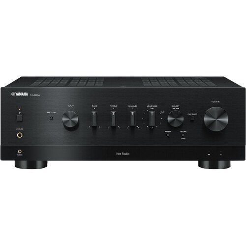 Yamaha R-N800A, Stereo receiver with Wi-Fi, Bluetooth and Apple AirPlay 2 , MusicCast, Silver