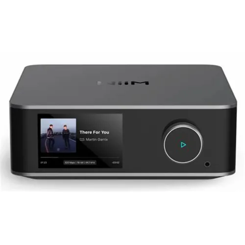 WIIM Ultra Music Streamer & Digital Preamp, 3.5 Touchscreen, Space Gray